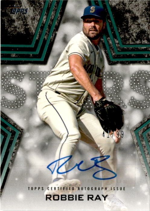 2023 Topps #BSA-RR Robbie Ray Baseball Stars Black Autograph Auto /99