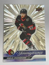 2023-24 Upper Deck Senators Angus Crookshank Young Guns Outburst Rookie #706