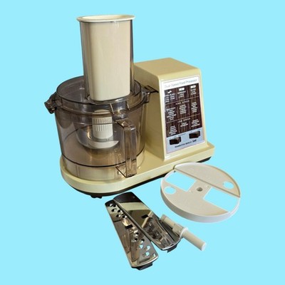 Hamilton Beach Scovill Dual Speed Food Processor 702-3 Beige TESTED & WORKING!