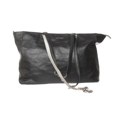 Nine West, Handtasche, Damen, Polyester, Schwarz, Einfarbig, 34, 10, 28 cm #Edb