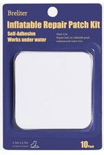 Inflatable Patch Repair Kit - Waterproof TPU Pool Repair Tape.Open pack 9 pack