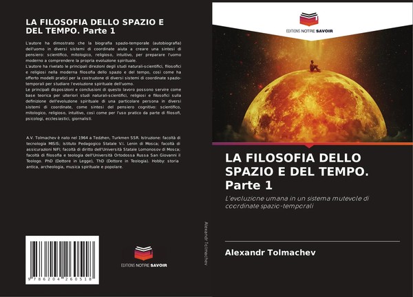 Alexandr Tolmachev | LA Filosofia Dello Spazio E DEL Tempo. Parte 1 | Buch-image