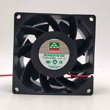 1 PCS MAGIC Fan MGA8024YB-O38 DC24V 0.90A 8038 8cm 2 wire Cooling fan