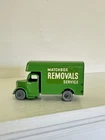 Vintage EUC 1955 Matchbox #17 Moko Lesney Bedford Removals Van, Green