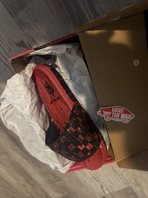 Vans House of Terror Friday The 13th La Costa Slides (Flip-Flops) Size 9 RARE!