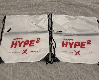 Bauer Hockey Hyperlite 2 Drawstring Bags Lot Of 2 Brand New