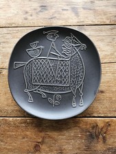 Rare 1960's Stig Lindberg Piazza Series Swedish Decorative Plate