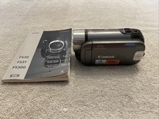 Canon FS31 Camcorder - 41x Optical 2000x Digital Zoom - With Manual - Untested