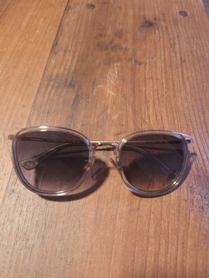 Coach Sunglasses HC7135 C7999 511136 Light Gold/Crystal (Mit Original Hülle)