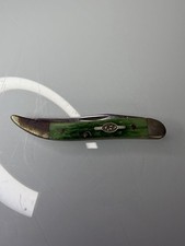 Case XX 610096 Toothpick Folding Pocket Knife Green Limited Edition 1/2500