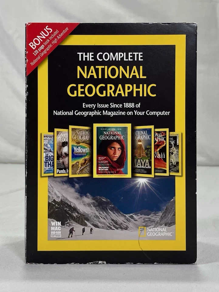 The Complete National Geographic 6 CD DVD ROM Set, Every Issue Since 1888 - NEW! - Image 2 of 4