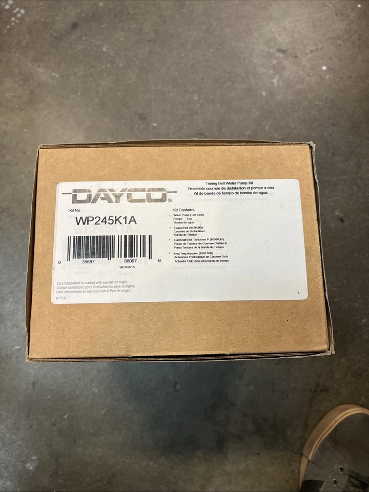 Kit de bomba de agua con correa de distribución Dayco - (WP245K1A) Foto 2 de 3