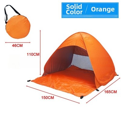 Kompaktes leichtes Popup Strandzelt für Sonnenschutz am Strand oder Camping
