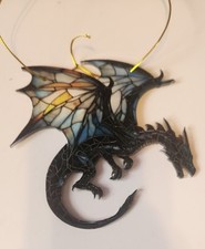 Gothic Dragon Personalized Window Hanging Suncatcher