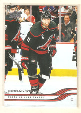 Jordan Staal 2025-26 Upper Deck Series 1 Base Card #28 Hurricanes