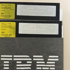 IBM S/36 Value Added Software Package 1.1 Diskettes 2D 8  Floppy 6095 AS/400