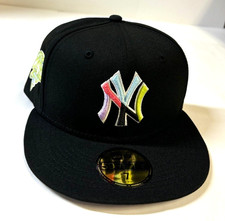 New York Yankees NE MLB 2000 World Series Color Pack Multi Fitted Hat~Black