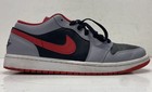 Nike Air Jordan 1 Low 'Cement Fire Red' Sneakers Men's Sz 10 — photo 4