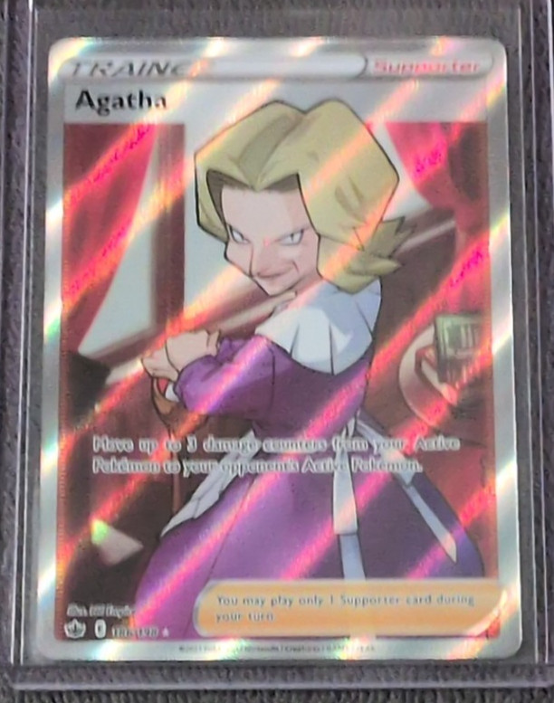 Agatha (Full Art) 186/198SWSH06: Sword & Shield Chilling Reign Near Mint Pokemon