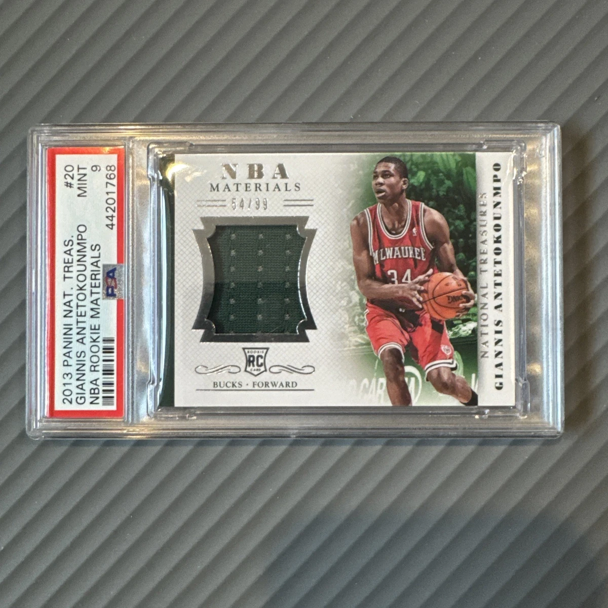 Giannis Antetokounmpo Basketball Grade 9 Rookie Sports Trading