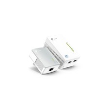 TP-Link TL-WPA4220KIT 300Mbps AV600 Wi-Fi Powerline Extender Starter Kit 600M...