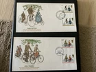 Great Britain 1978 #843-846 Cycling - 5 Fleetwood FDCs