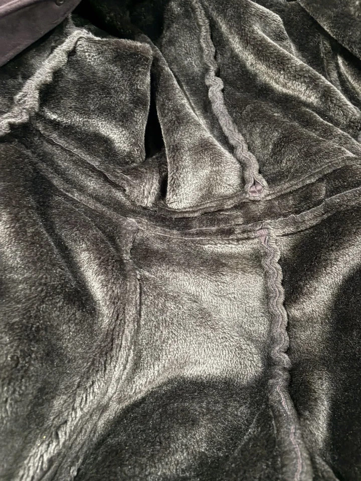 Chaqueta cálida forrada de piel sintética de invierno Croft & Barrow para mujer con capucha de piel sintética talla XL Foto 2 de 4