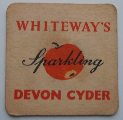 VINTAGE WHITEWAY'S SPARKLING DEVON CYDER BIERDECKEL