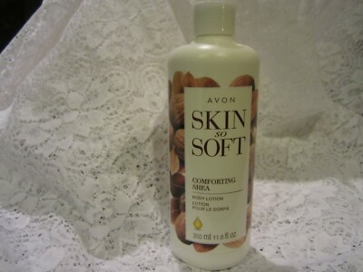 Avon  SKIN SO SOFT comforting shea  Body Lotion for normal skin 11.8fl oz sealed