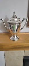Vintage Rockford Sheets Silver Co. 1875 Silver Plated Coffee/Teapot 