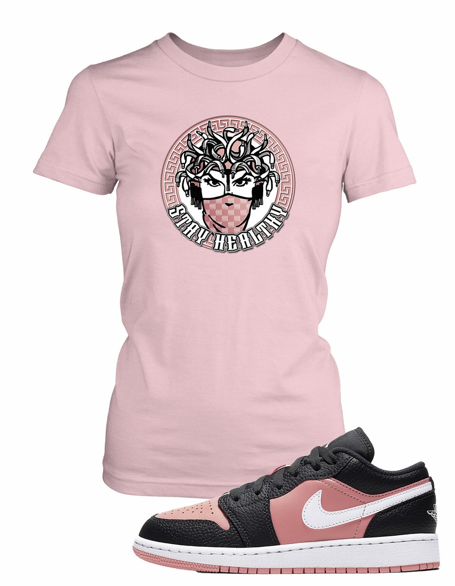 pink jordan 1 shirt