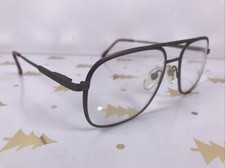 Brown Matt Eyeglasses 58-19-150 300 Vintage Frames