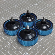 Custom Blue- Turntable Insulator Foot/Feet X4 for Technics SL1200/1210 MK2 MK7