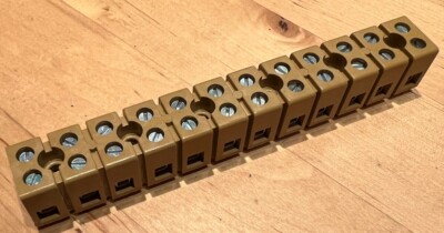 WEIDMÜLLER Schalttafeleinbau Absperrklemme, 2-reihig, 12-fach, 22 AWG,