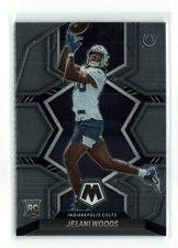 JELANI WOODS #358 RC 2022 PANINI MOSAIC COLTS