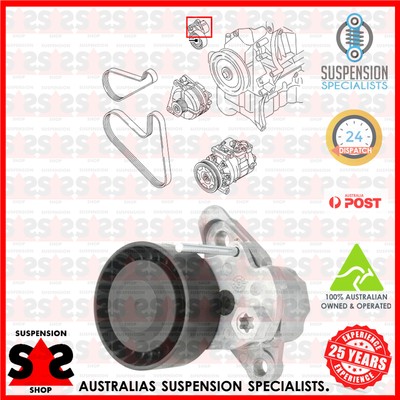 Belt Tensioner, V-Ribbed Belt Suit AUDI S4 S4 quattro A4 B9 Avant (8W5