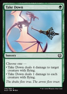 Take Down - Foil x1 - Kaladesh - NM-Mint, English - Kaladesh