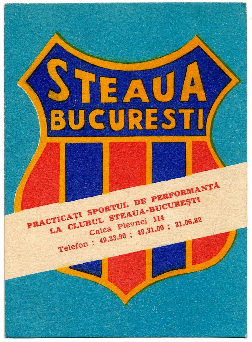 Romania Steaua Bucuresti Pocket Calendar Football Club Lot of 4