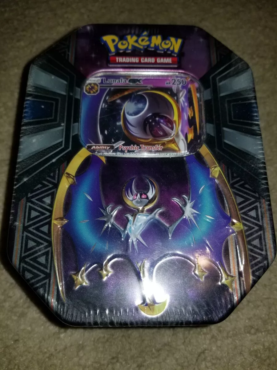 2017 Pokemon TCG Legends of Alola Tin Lunala GX - US