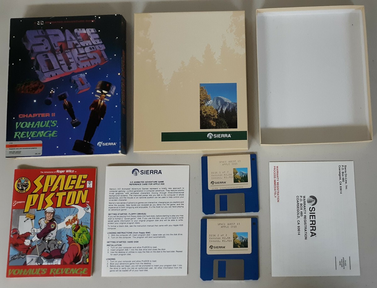 Space Quest II Chapter 2 Vohaul's Revenge 3D Animated Adv
