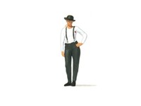 Preiser 28230 Frau In Hose Mit Melone Einzelfigur Exklusivserie H0 Neu