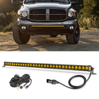 DT Waterproof Wiring 30'' LED Bumper Mount Light Bar for 2005-2015 Toyota Tacoma