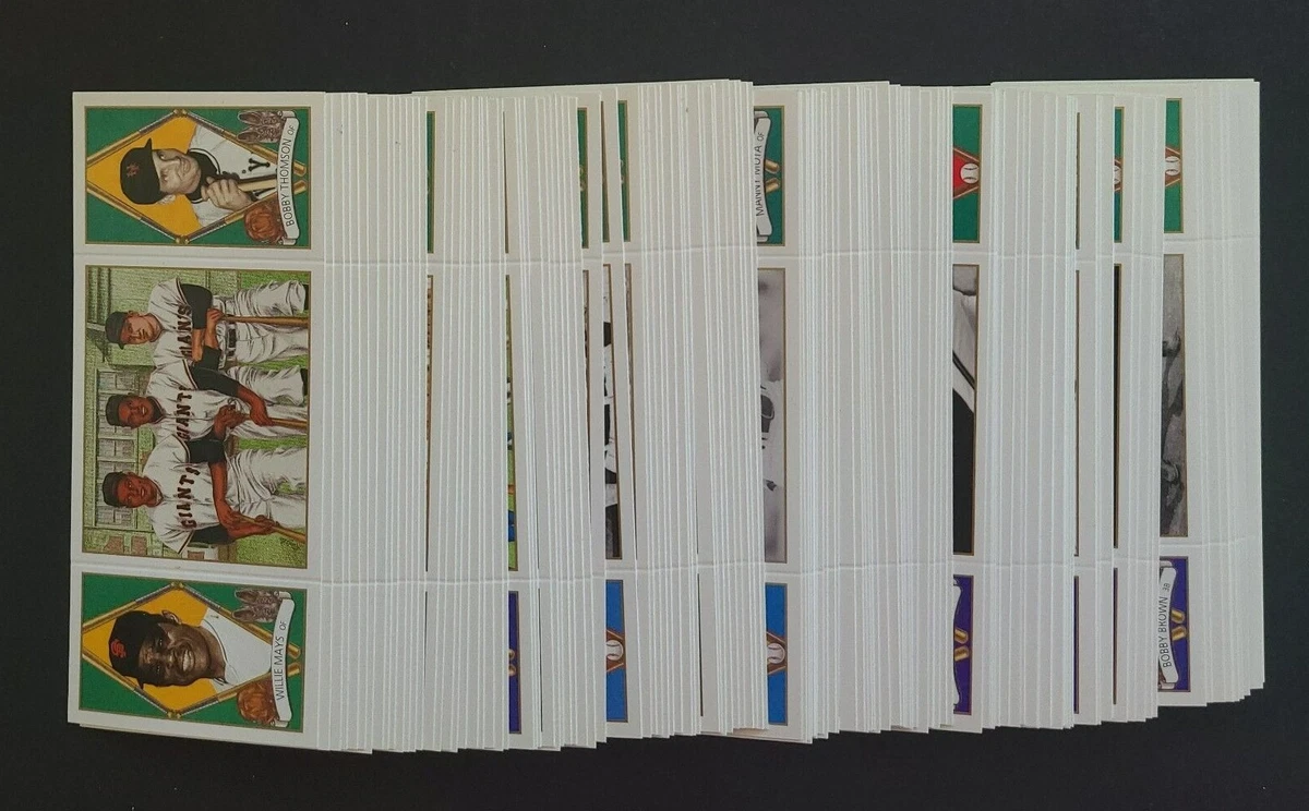 1993 Upper Deck B.A.T. Triple-Folders - Babe Ruth Lou Gehrig