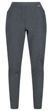 Image of REGATTA WOMENS GREY PENTRE WALKING TROUSERS WATER REPELLANT ISOFLEX SIZE12/16
