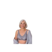 ABC Women's 135 Lace Soft Cup Mastectomy Bra Grey