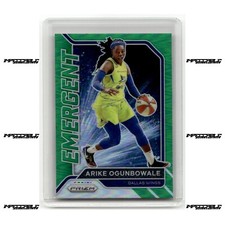 2021 Panini Prizm WNBA - Emergent Arike Ogunbowale #6 Green Prizm SP