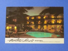 Postcard - White Sands Hotel /  Very nice!  Waikiki - Nani Li'i Color Card