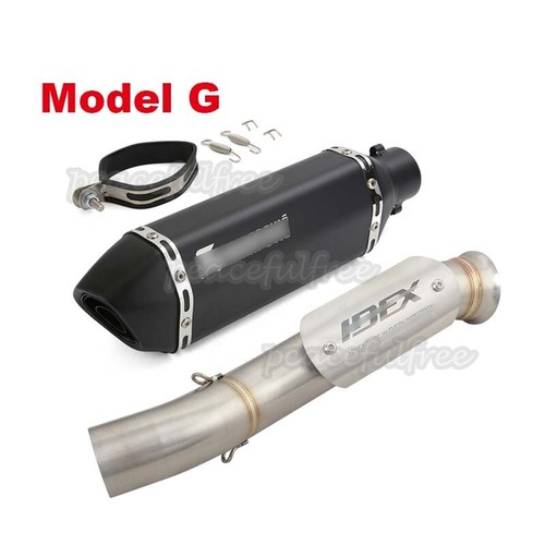 For CF-Moto Ibex 800 2025 Exhaust System Muffler Mid Link Pipe Slip On 51mm Tips - Bild 9 von 13