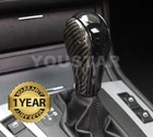 USA STOCK GENUINE CARBON FIBRE Gloss Black Shift Knob for BMW E46 E60 E39 E38 X5