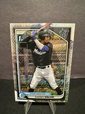 2024 Bowman Chrome-Andres Valor #BCP-196-Shimmer